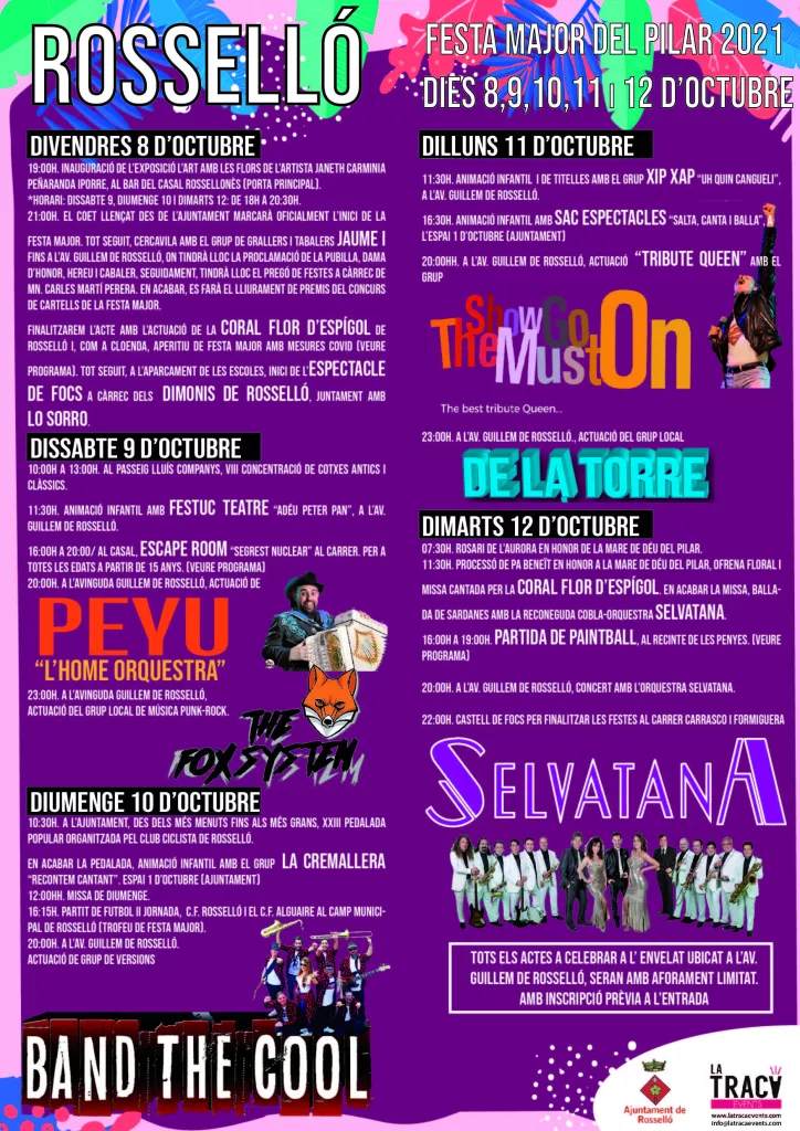 Festa Major del Pilar de Rosselló