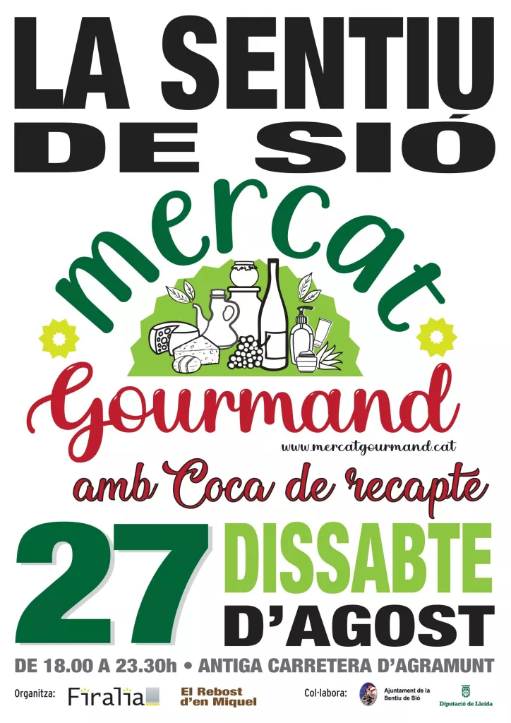 Mercat Gourmand | La Sentiu de Sió