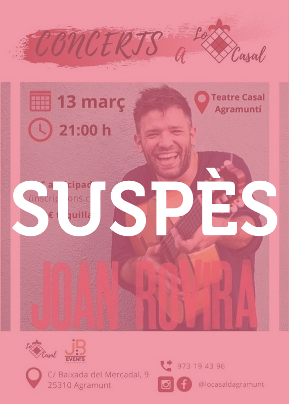 Concert de Joan Rovira