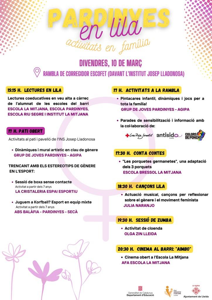 Pardinyes en Lila