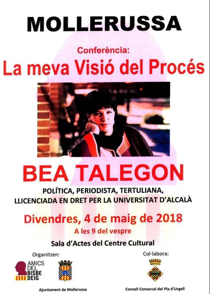 Conferència: 'La meva visió del procés'