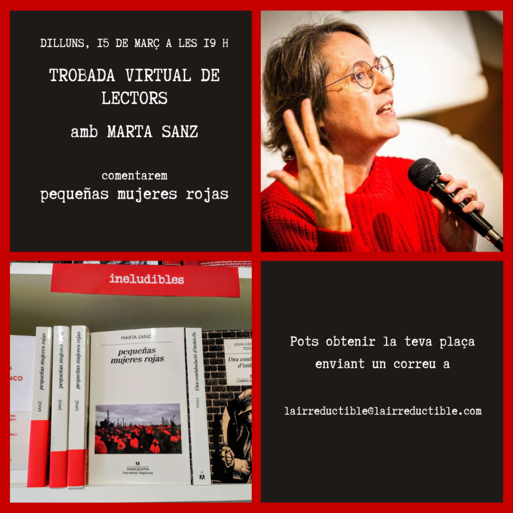 Club de lectura amb l'escriptora Marta Sanz