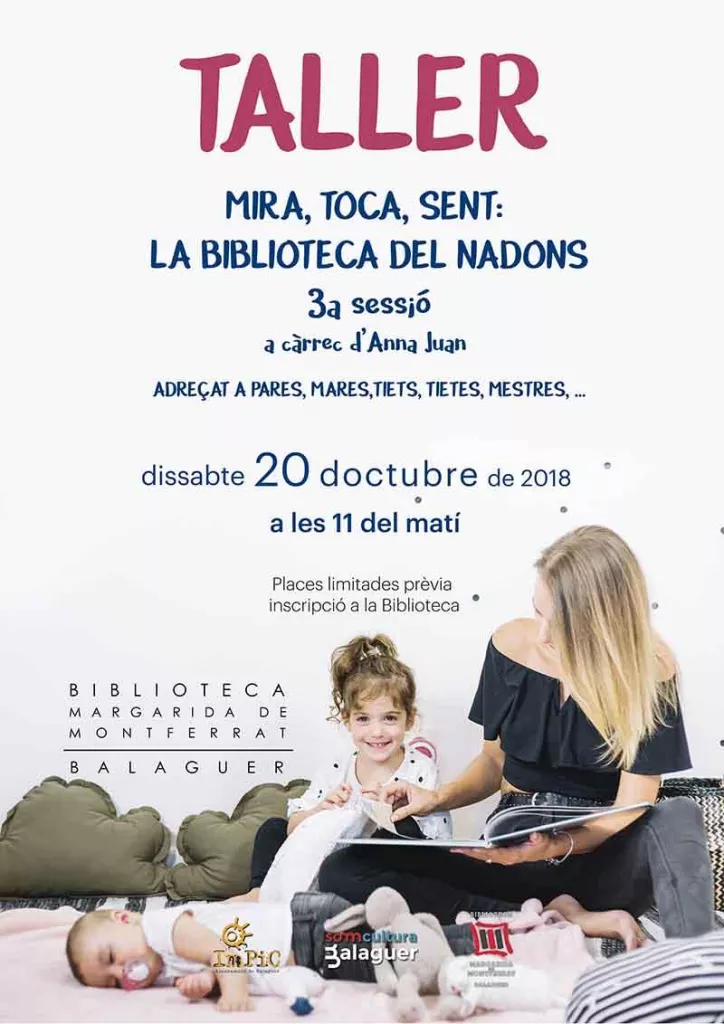 Taller: 'Mira, toca, sent'