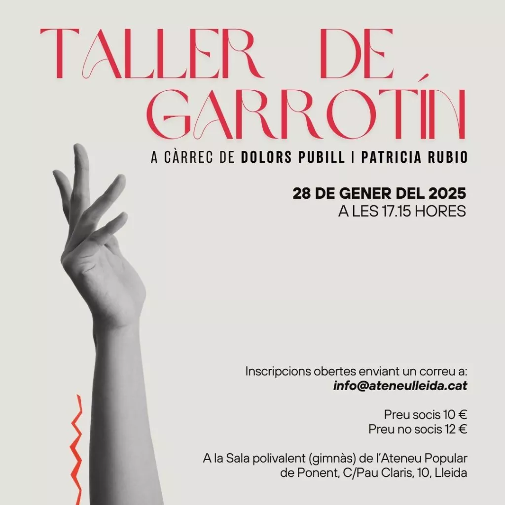 Taller de garrotín