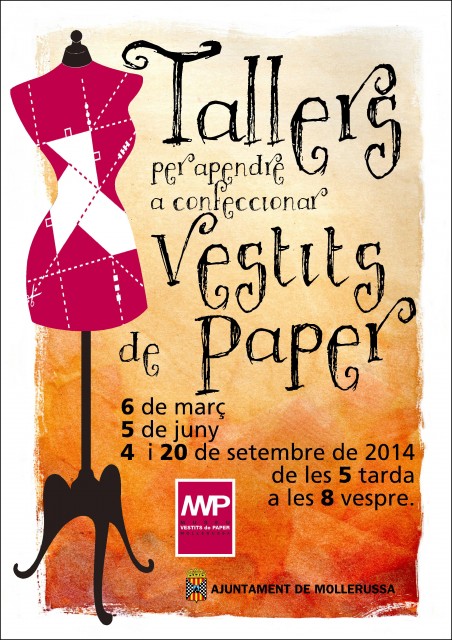 Curs per aprendre a confeccionar vestits de paper