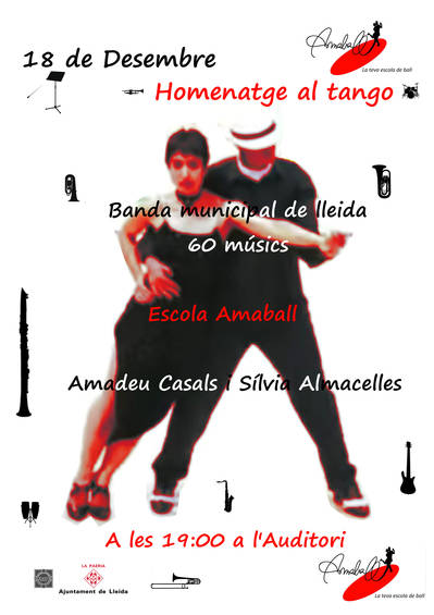 Homenatge al tango amb l'escola de ball Amaball