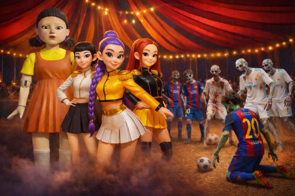 Funció inaugural del CIRC DEL TERROR FAMILIAR a Tàrrega