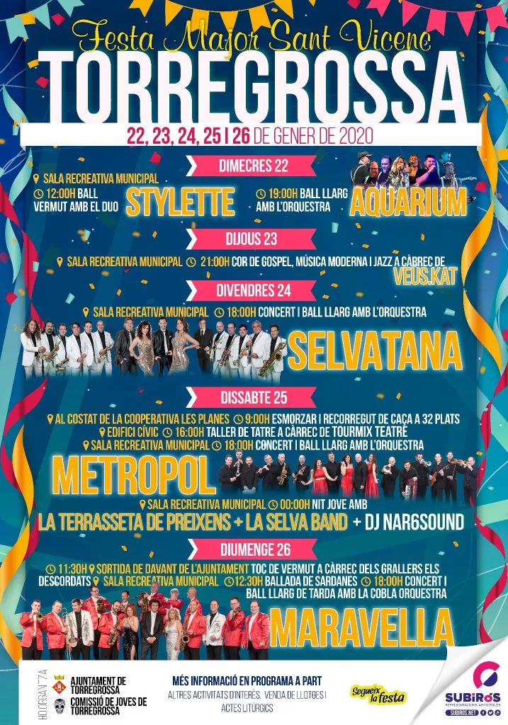 Festa Major Sant Vicenç de Torregrossa