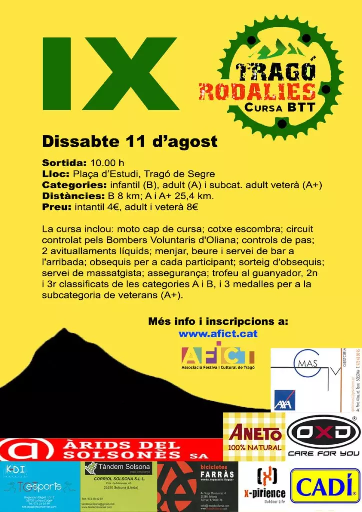 Cursa BTT Tragó-Rodalies