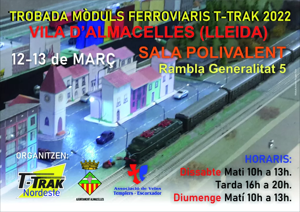 Trobada de mòduls ferroviaris T-Trak