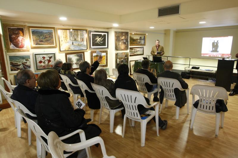 Imatge d'arxiu d'una subhasta a la galeria Le Petit Atelier / SEGRE