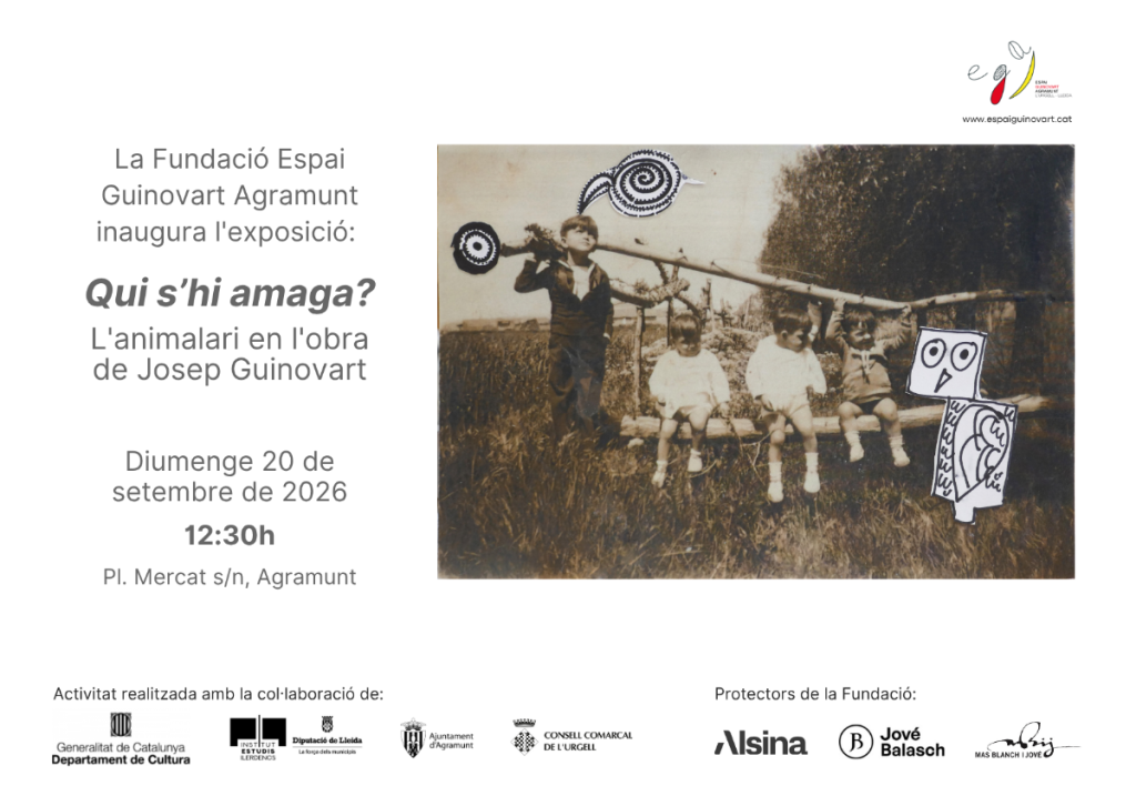 Exposició “Qui s’hi amaga?: L’animalari en l’obra de Josep Guinovart”