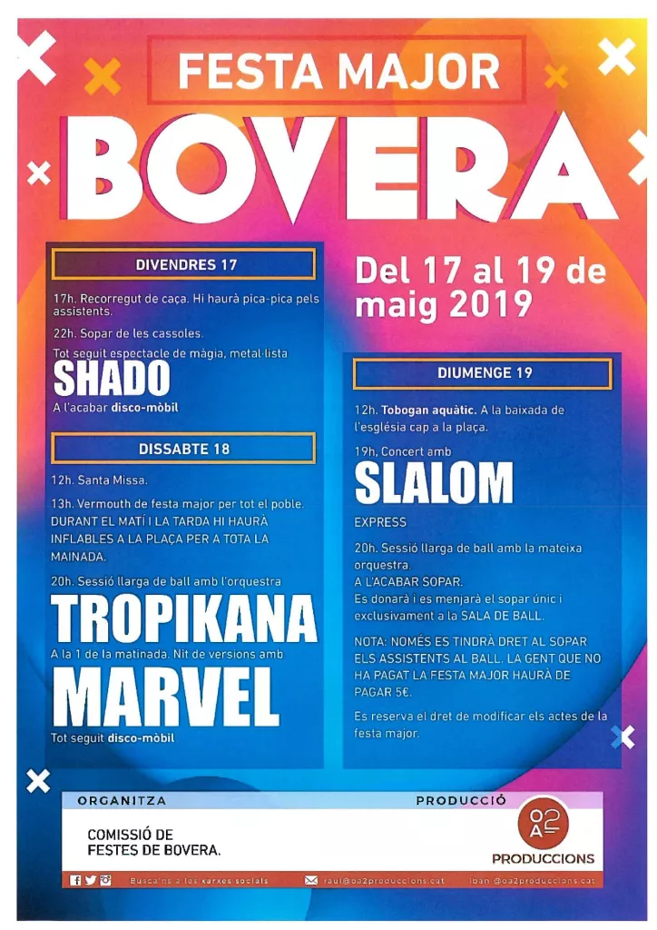 Festa Major de Bovera