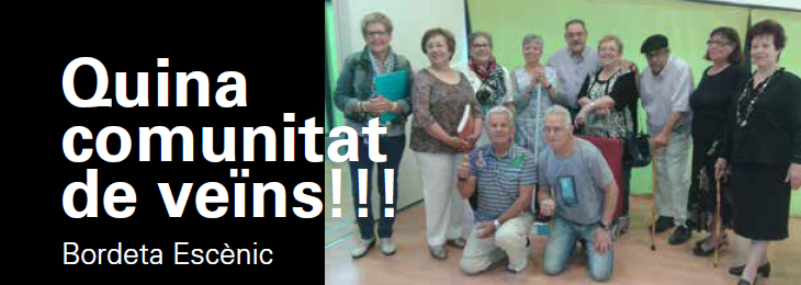 Quina comunitat de veïns!