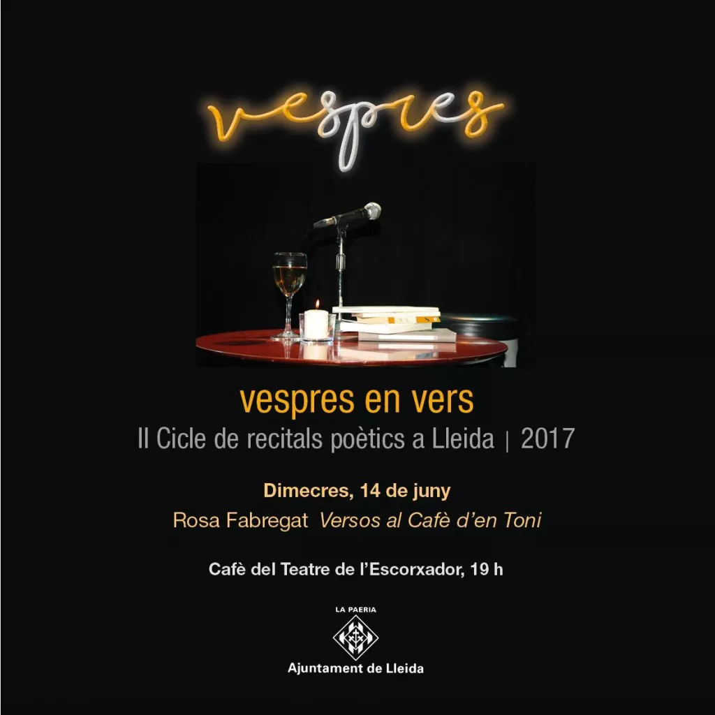 Rosa Fabregat a 'Vespres en Vers'
