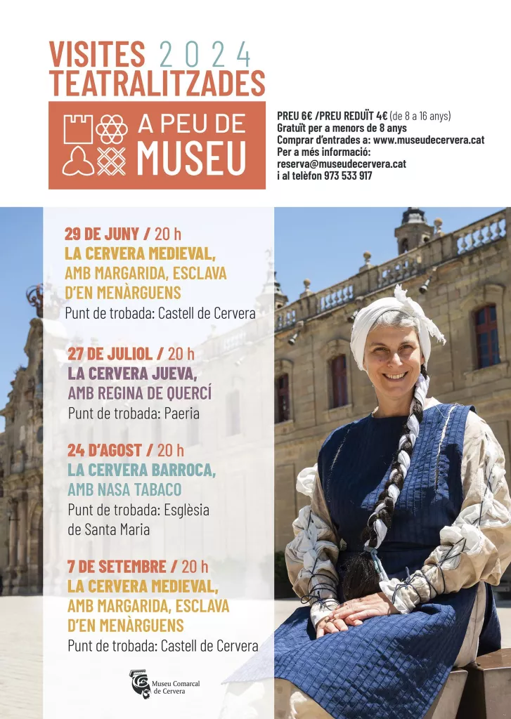 A peu de museu | Visites teatralitzades