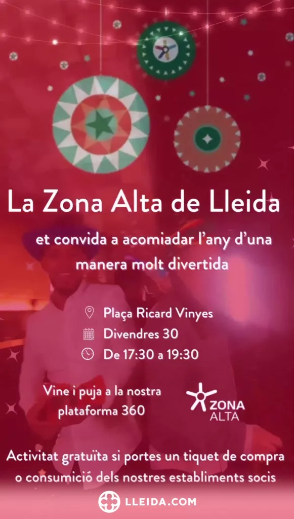 Plataforma 360 a la Zona Alta de Lleida!