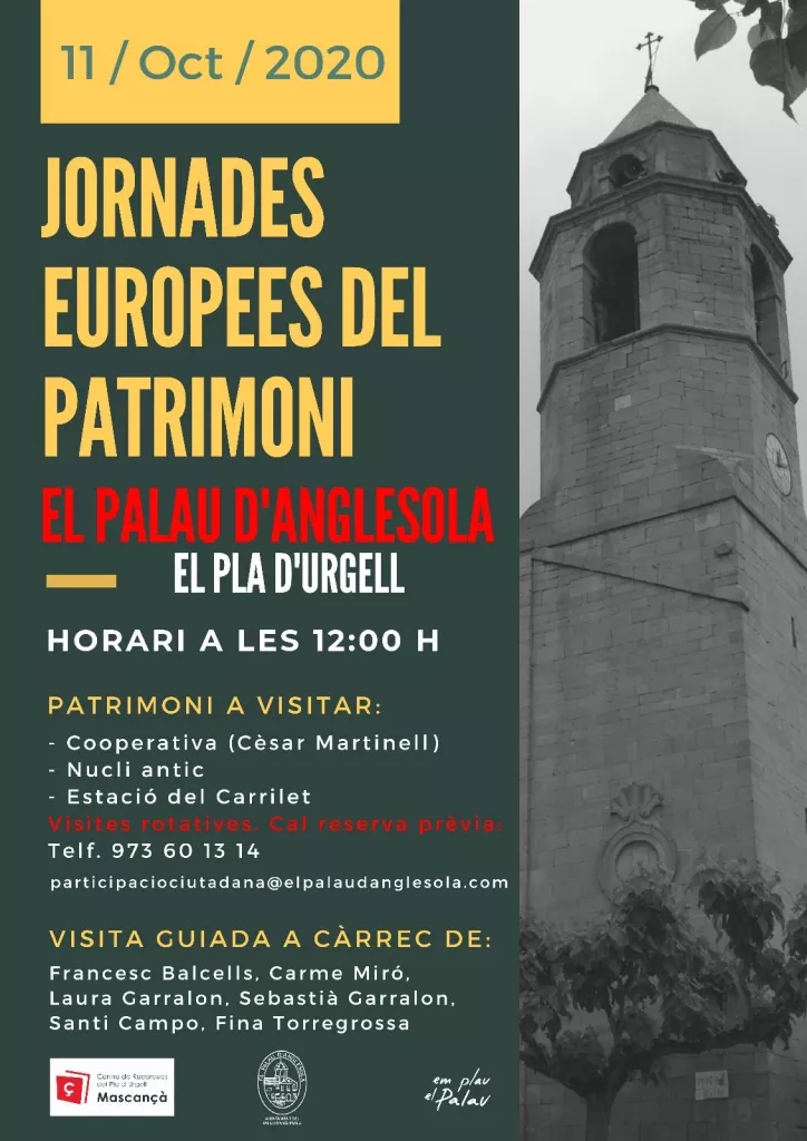 Jornades Europees del Patrimoni | Palau d'Anglesola