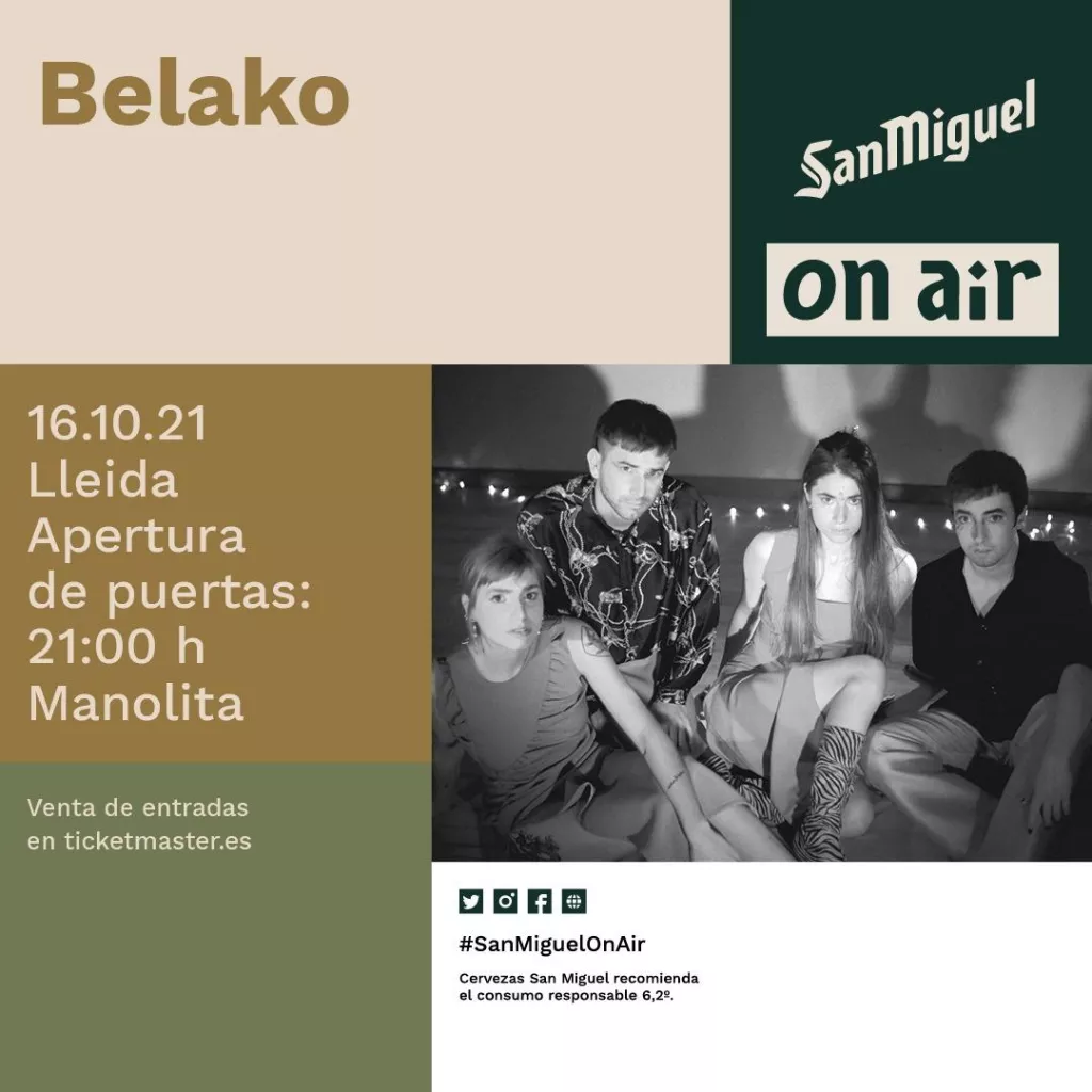 Preopening Sala Manolita amb Belako - San Miguel On Air Tour