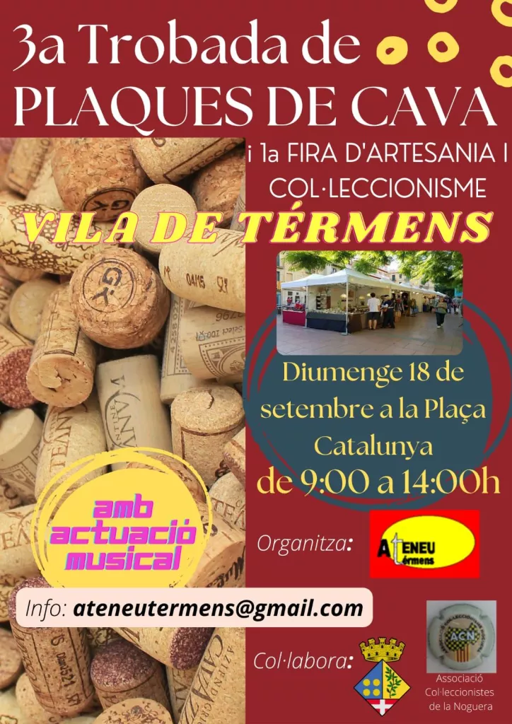 Trobada de Plaques de cava, artesania i col·leccionisme a Térmens