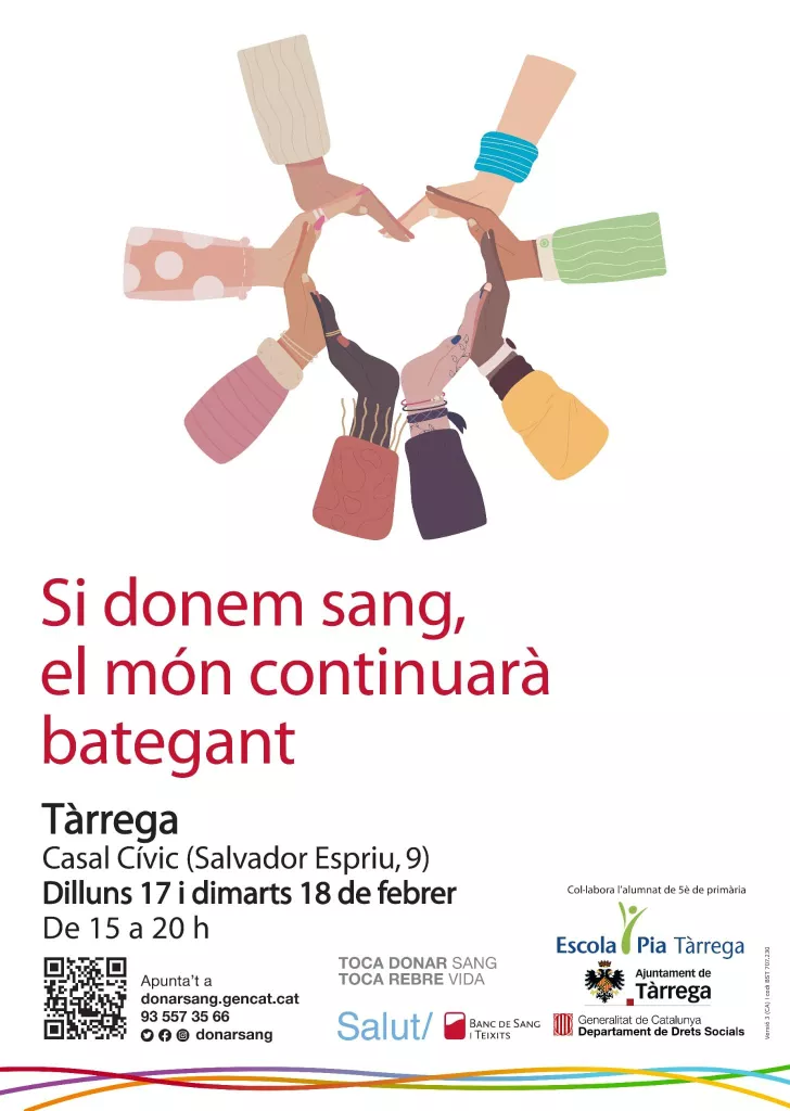 Donació de sang a Tàrrega