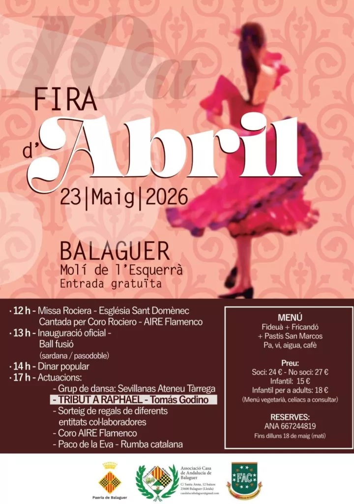Feria de Abril - Casa Andalucía de Balaguer