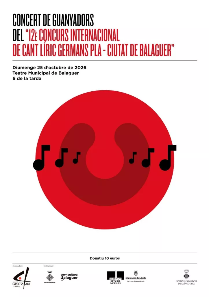 Concert de guanyadors del XII Concurs Internacional de Cant Líric Germans Pla