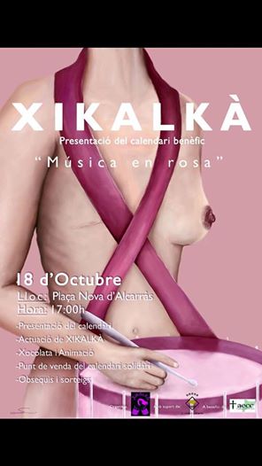 Presentació del calendari benèfic 'Música en rosa'