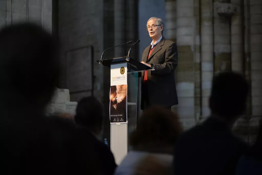 El doctor Joan Viñas, pregoner de la Setmana Santa de Lleida