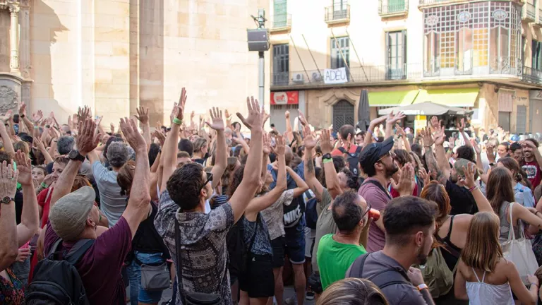 Enrenou als carrers en una FiraTàrrega que recupera les multituds
