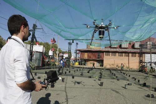Nou dron que fumiga “amb precisió cirurgiana”