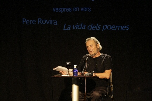 Pere Rovira reobre la temporada del cicle literari ‘Vespres en vers’