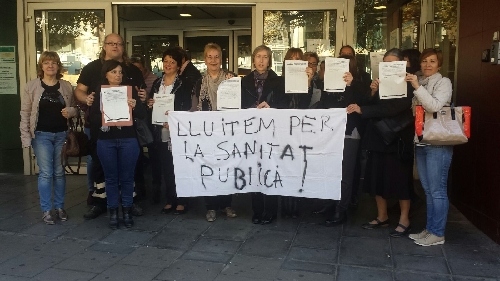 Alerten que a Lleida el 20 per cent de la plantilla de l’ICS és eventual