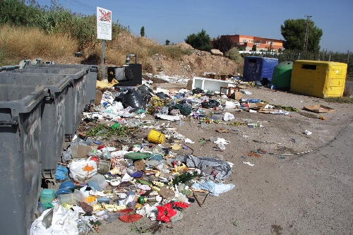 Abocador descontrolat a l’Horta