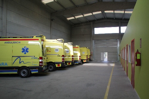 Les ambulàncies ja operen des de la base del Camí dels Frares