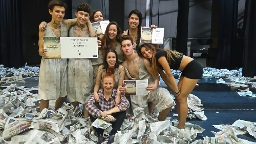 Premien la companyia de l’Aula de Teatre a Madrid