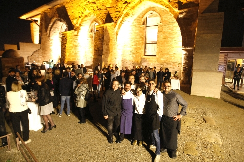 Més de 100 comensals al sopar de xefs lleidatans a la Seu Vella