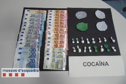 Els Mossos arresten un veí de Bellvís per tràfic de cocaïna