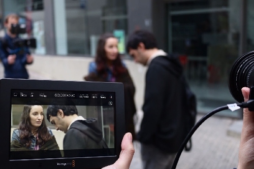 El centre històric de Lleida, plató del rodatge del film ‘Algo de Valentina’