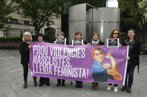 Lleida se suma a la lluita contra la violència masclista