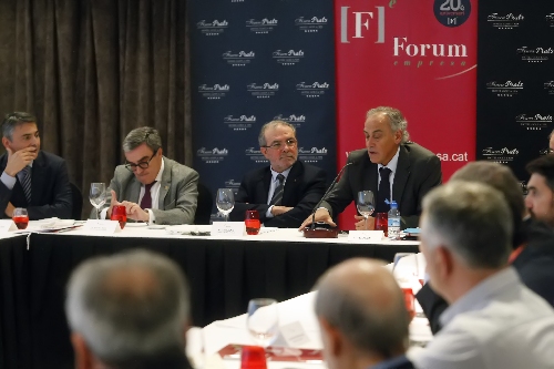 Reñé reivindica el corredor mediterrani per desenvolupar el sector logístic a Lleida