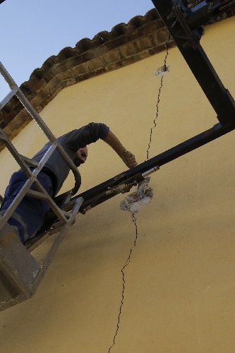 Revisen esquerdes a l’antic convent de Santa Teresa