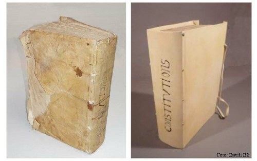 L’Arxiu restaura l’incunable ‘Constitucions’