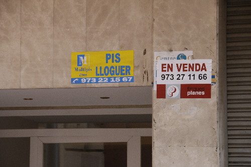 Disminueix l’oferta de pisos barats de lloguer a Lleida