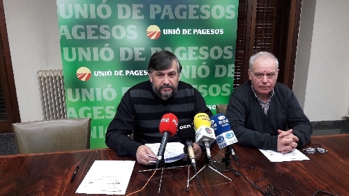 UP convoca una gran marxa per “la dignitat del sector”