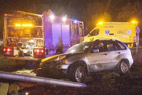 Cinc ferits en una col·lisió a la C-14 a Preixens