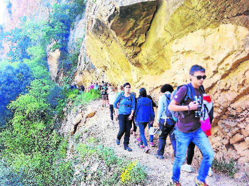 Mont-rebei supera els 100.000 turistes