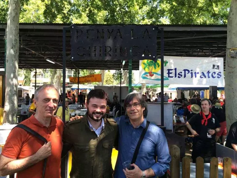Polítics en precampanya electoral no es perden l’Aplec