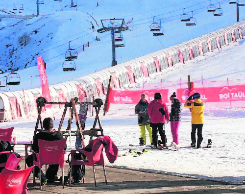 Les pistes reactiven canons i mantenen gruixos i circuits