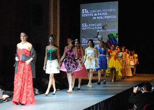 Moda de paper a Mollerussa